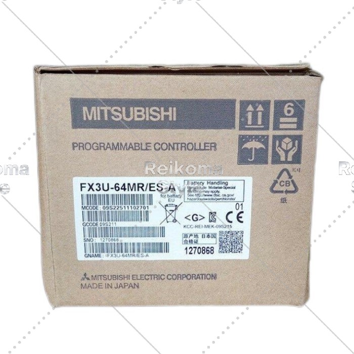 【新品★適格請求書★税込】MITSUBISHI 三菱電機 FX3U-64MR/ES-A FX3U-64MR/ES【６ヶ月保証】