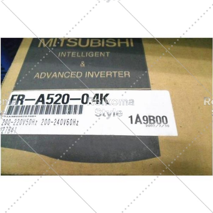 【新品★適格請求書★税込】MITSUBISHI 三菱電機 FR-A520-0.4K インバーター 【６ヶ月保証】