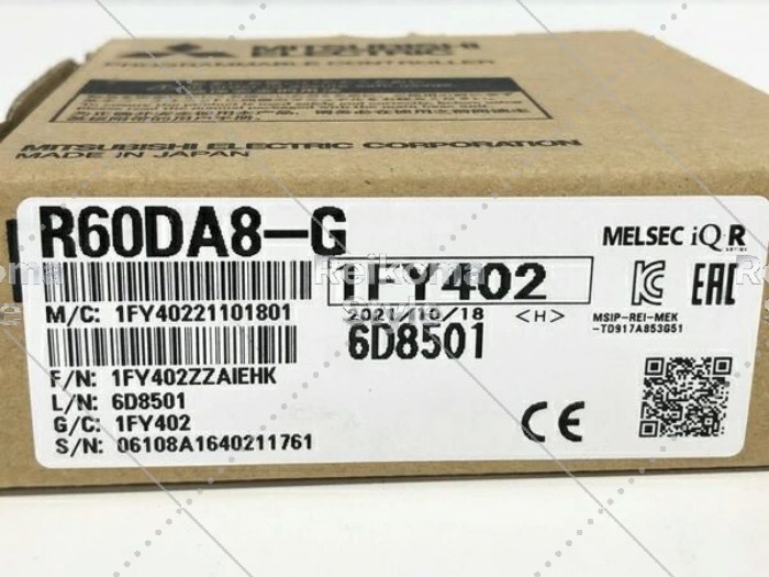 【新品★適格請求書★税込】MITSUBISHI 三菱電機 R60DA8-G【６ヶ月保証】