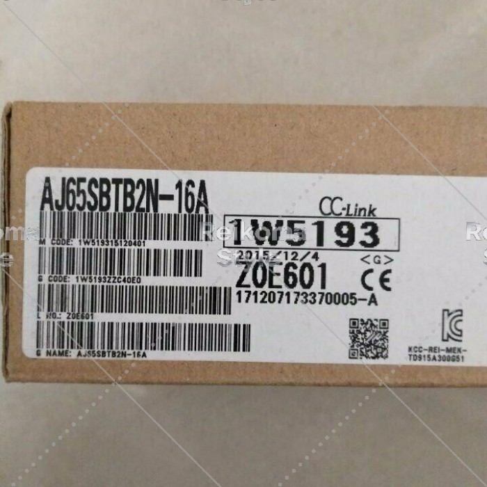 【新品★適格請求書★税込】MITSUBISHI 三菱電機 AJ65SBTB2N-16A CC-Link小形タイプリモートI/Oユニット【6ヶ月保証】