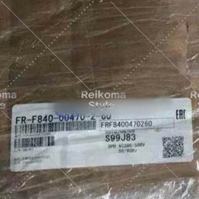 【新品★適格請求書★税込】MITSUBISHI 三菱電機 FR-F840-00470-2-60【６ヶ月保証】｜Reikoma Style