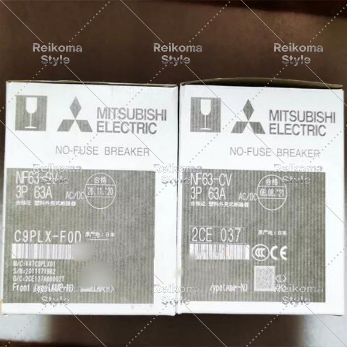 【新品★適当お願いごと書★税込】MITSUBISHI三菱電機 NF63-SV 3P 63A 用否電気ヒューズ立ちはだかる器【６ヶ月引きうける】