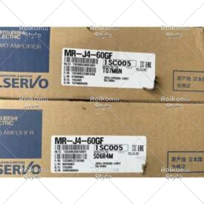 【新品★適当お願いごと書★税込】MITSUBISHI三菱MR-J4-60GF サーボアンプリファイアー 【６ヶ月引き受ける】