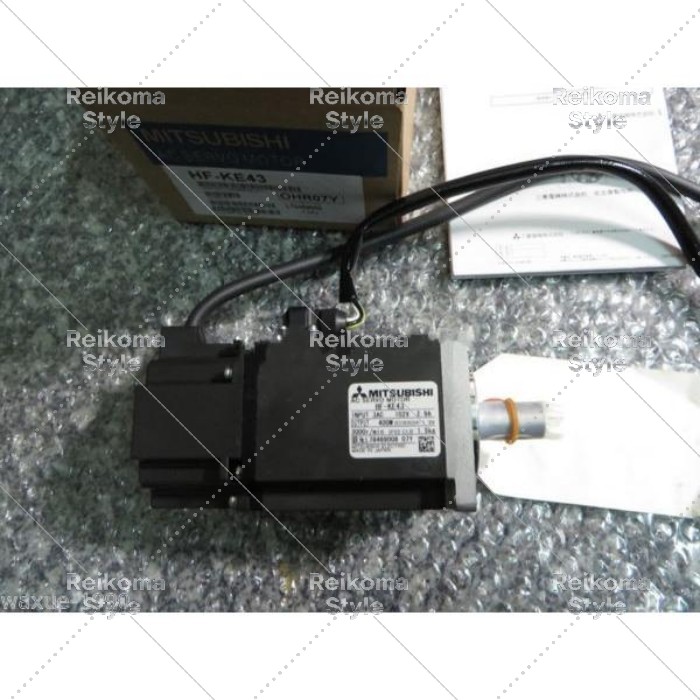 【新品★適当お願いごと書★税込】HF-KE43 Mitsubishi Servo Motor HFKE43 三菱【６ヶ月引き受ける】