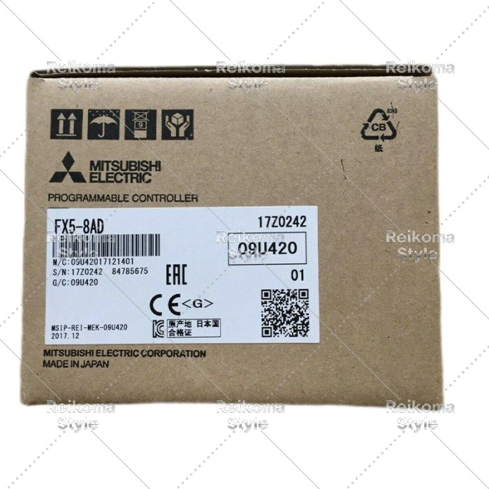 【新品★適当お願いごと書★税込】MITSUBISHI三菱電機 FX5-8AD【６ヶ月引き受ける】