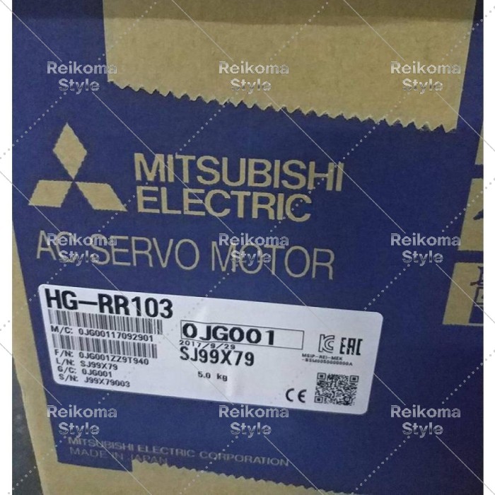【新品★適格請求書★税込】MITSUBISHI/三菱 HG-RR103 サーボモーター 【６ヶ月保証】