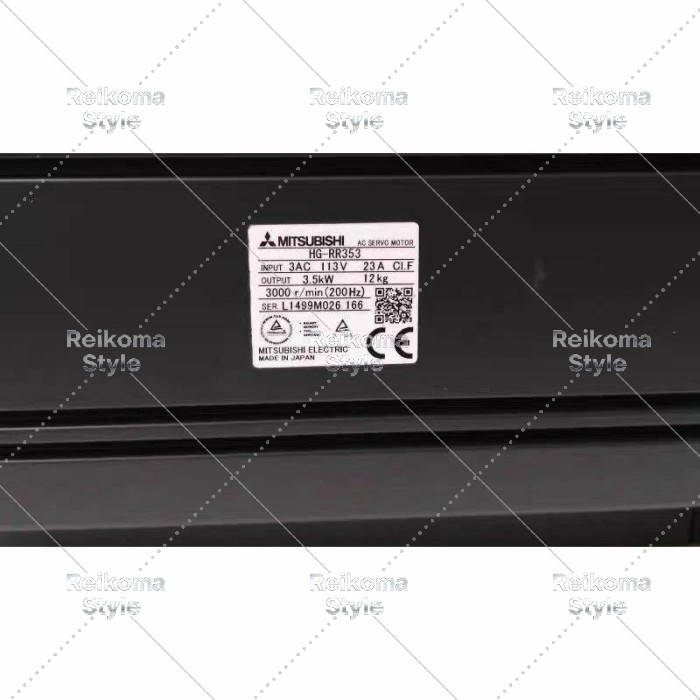 【新品★適当お願いごと書★税込】MITSUBISHI/三菱 HG-RR353 サーボ原動機【６ヶ月引き受ける】