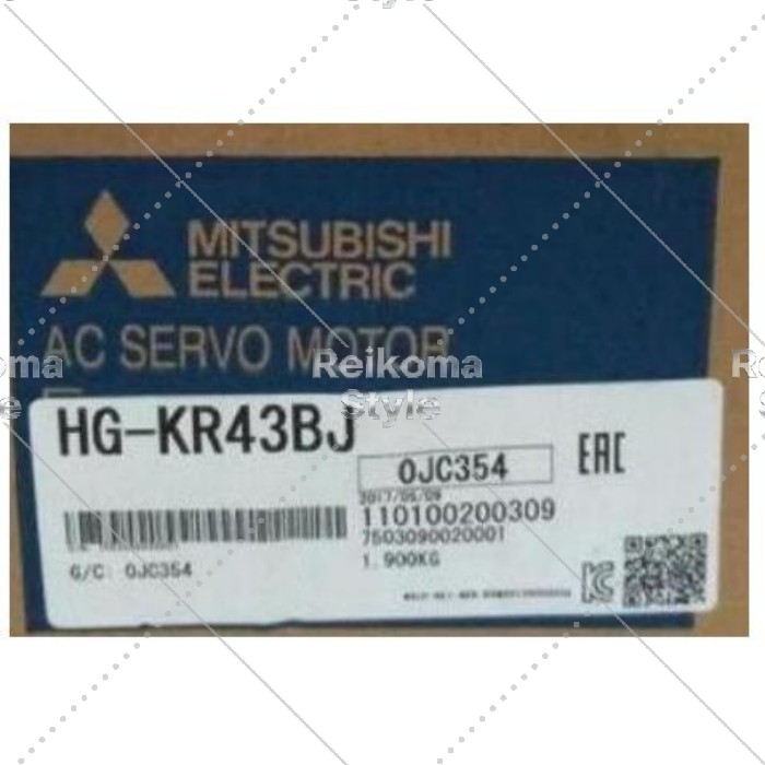 【新品★適格請求書★税込】MITSUBISHI三菱電機 HG-KR43BJ サーボモーター 【6ヶ月保証】|Reikoma Style