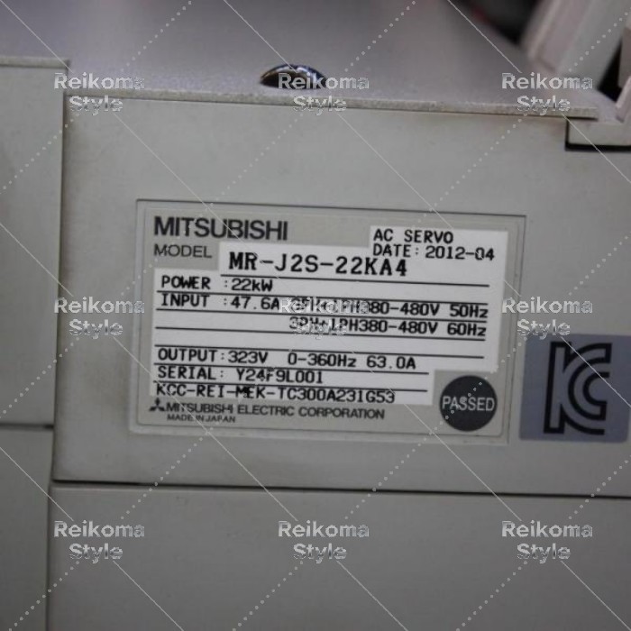 【新品★適格請求書★税込】MITSUBISHI/三菱電機 MR-J2S-22KA4 サーボアンプ【6ヶ月保証】|Reikoma Style