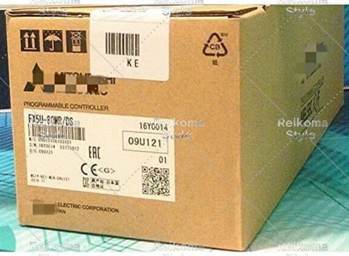 【新品★適当お願いごと書★税込】MITSUBISHI三菱電機 FX5U-80MR/DS【６ヶ月引き請ける】