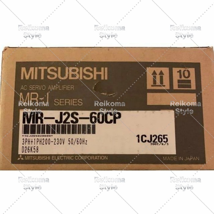 【新品★適格請求書★税込】MITSUBISHI三菱電機 MR-J2S-60CP サーボアンプ【６ヶ月保証】｜Reikoma Style