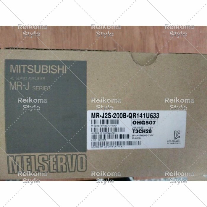 【新品★適当お願いごと書★税込】MITSUBISHI三菱電機 MR-J2S-200B-QR141U633 シーケンサ【６ヶ月引き受ける】