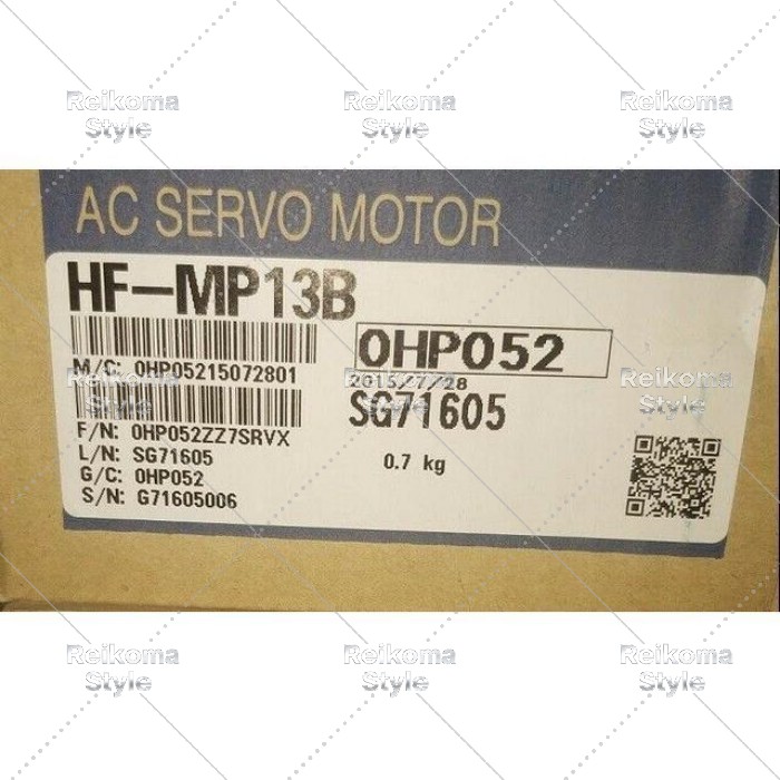 【新品★適格請求書★税込】MITSUBISHI/三菱 HF-MP13B サーボモーター【６ヶ月保証】｜Reikoma Style