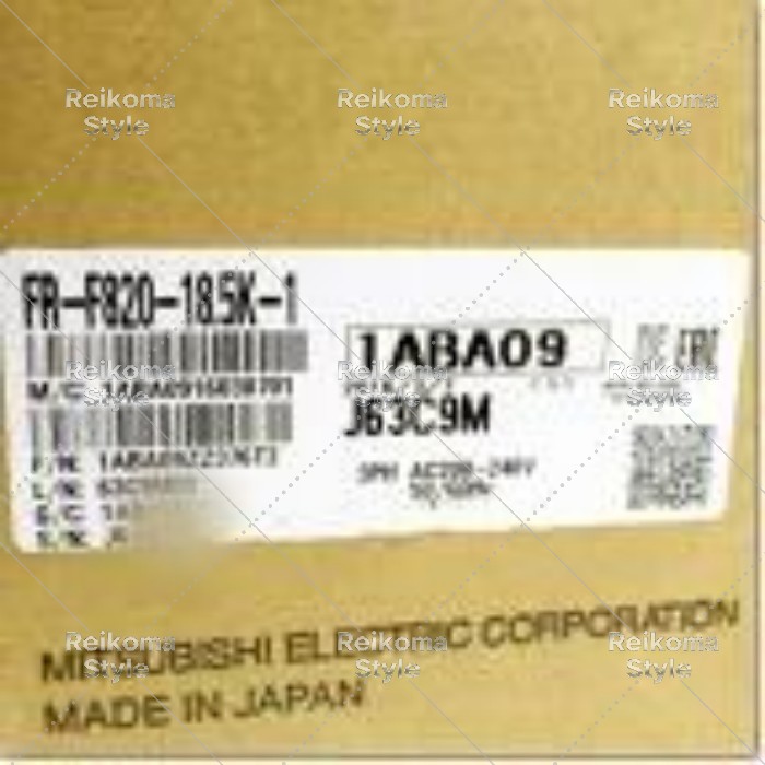 【新品★適格請求書★税込】MITSUBISHI三菱電機 FR-F820-18.5K-1 【6ヶ月保証】|Reikoma Style