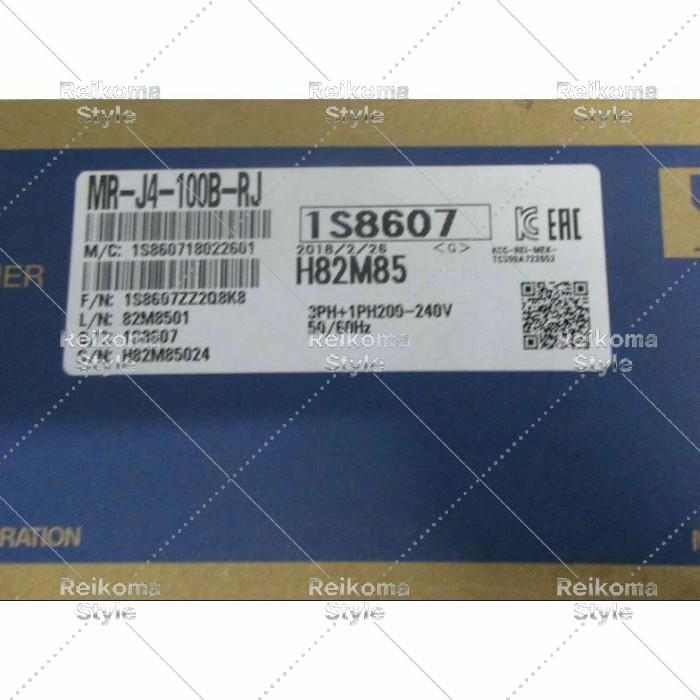 【新品★適当お願いごと書★税込】MR-J4-100B-RJ MITSUBISHI/三菱  サーボアンプリファイアー【６ヶ月引き受ける】