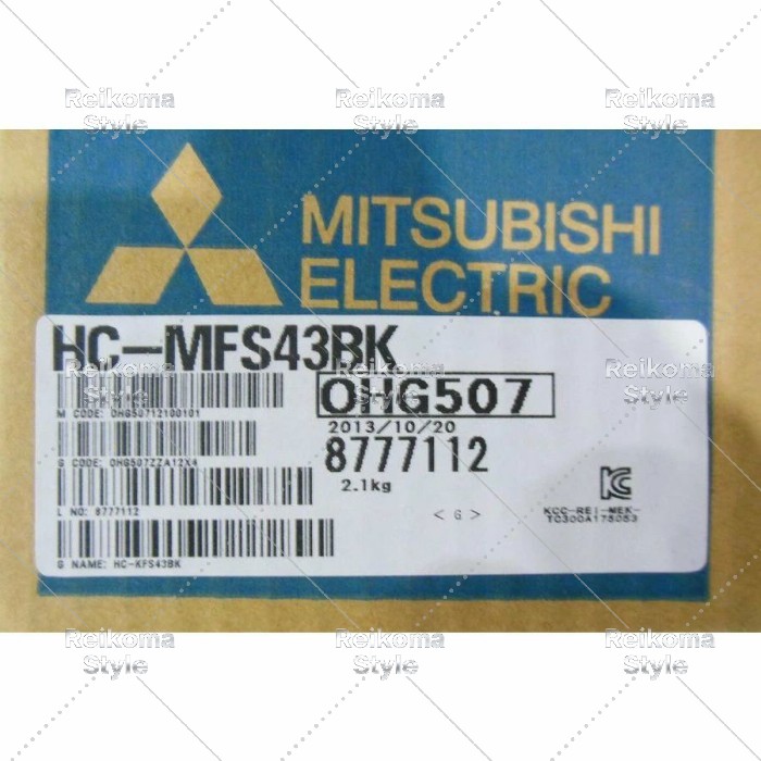 【新品★適格請求書★税込】MITSUBISHI三菱電機 HC-MFS43BK サーボモーター 【６ヶ月保証】