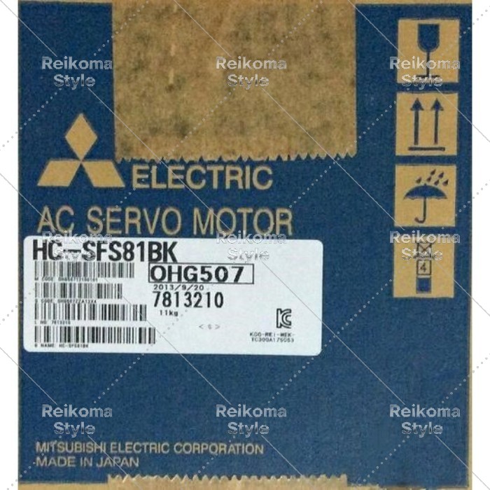 【新品★適格請求書★税込】MITSUBISHI三菱電機 HC-SFS81BK サーボモーター 【６ヶ月保証】｜Reikoma Style