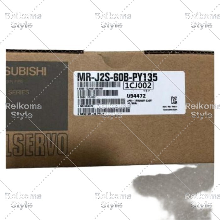 【新品★適当お願いごと書★税込】MITSUBISHI/三菱 MR-J2S-60B-PY135 サーボ 運転。【６ヶ月引き請ける】