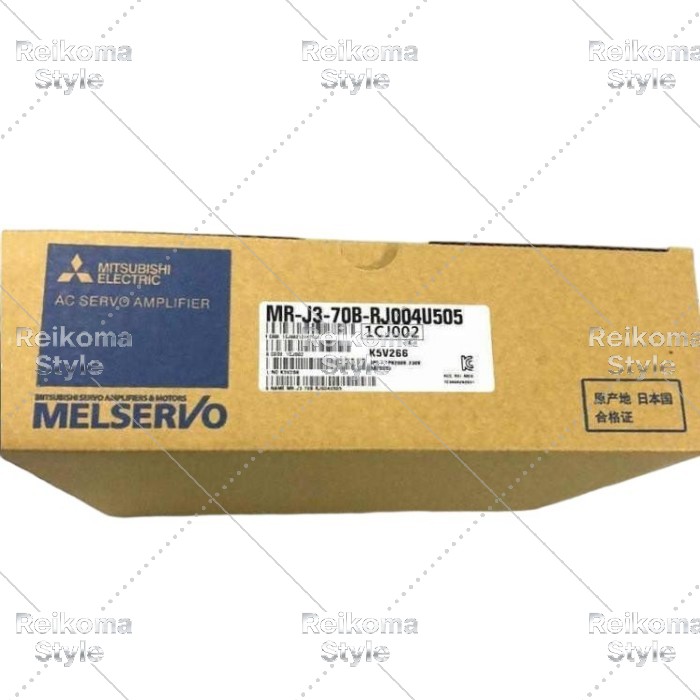 【新品★適格請求書★税込】MITSUBISHI/三菱 MR-J3-70B-RJ004U505【６ヶ月保証】｜Reikoma Style