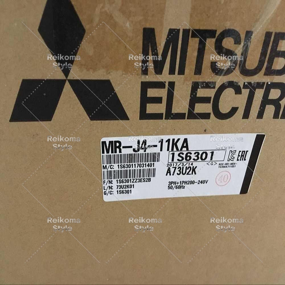 【新品★適格請求書★税込】三菱MR-J4-11KA サーボドライバ MR-J4-11KA【6ヶ月保証】|Reikoma Style