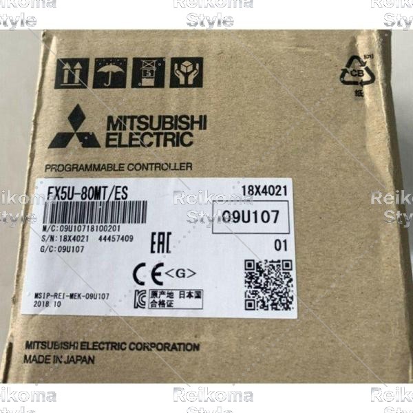 【新品★適格請求書★税込】MITSUBISHI三菱電機 FX5U-80MT/ES　シーケンサー【６ヶ月保証】