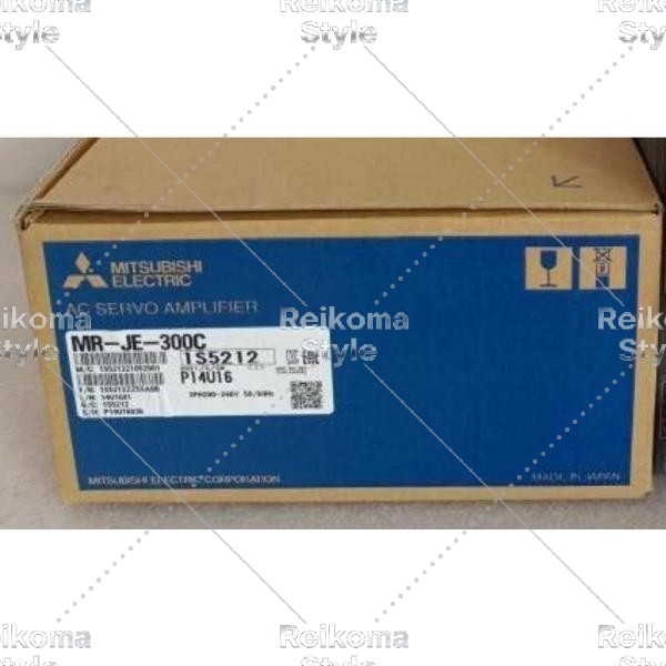【新品★適当お願いごと書★税込】MITSUBISHI三菱電機 MR-JE-300C サーボ運転【６ヶ月引き受ける】