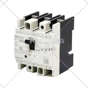 【新品★適格請求書★税込】MITSUBISHI三菱電機 NF30-FA-3P-20A NF30-FA 3P 20A 制御盤用ノーヒューズ遮断器【６ヶ月保証】