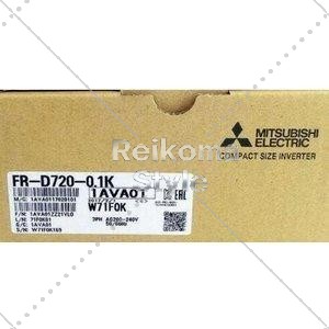 【新品★適格請求書★税込】 MITSUBISHI/ 三菱 FR-D720-0.1K インバーター ◆ 6ヶ月保証｜Reikoma Style