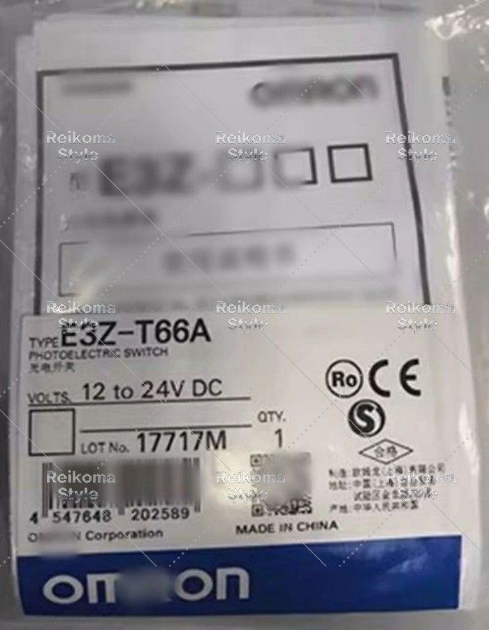 【新品★適当お願いごと書★税込】Omron /オムロンE3Z-T66A 12-24VDC 小型アンプリファイアー内蔵形 光電検知器(変速機形)