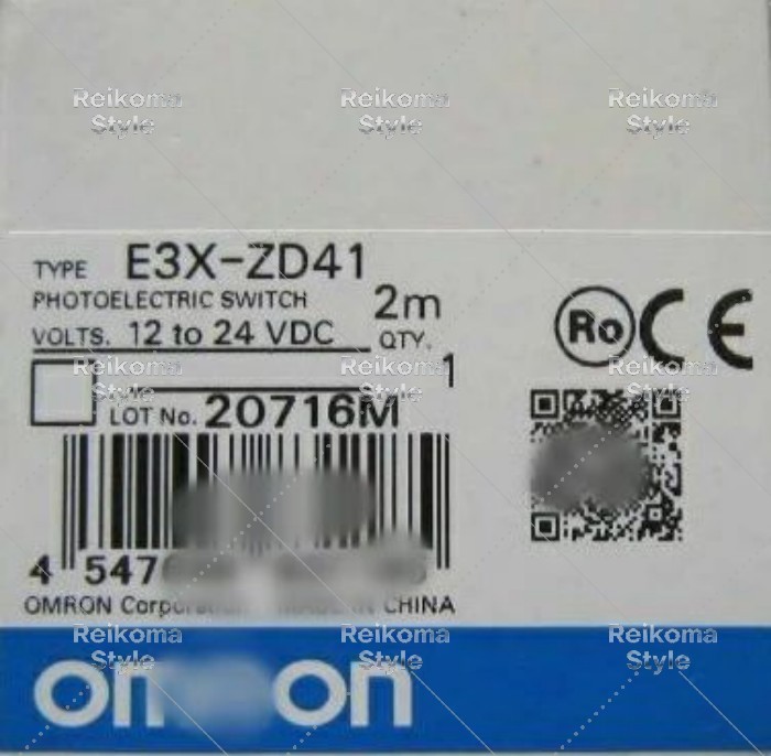 【新品★適格請求書★税込】Omron /オムロン2M 12-24VDC E3X-ZD41|Reikoma Style