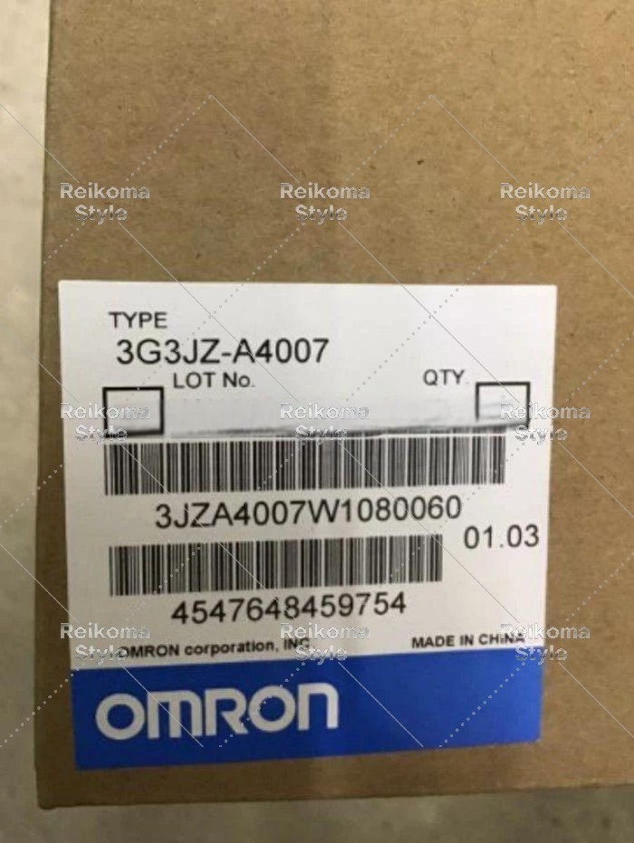 【新品★適格請求書★税込】OMRON /オムロン 3G3JZ-A4007 【6ヶ月保証】