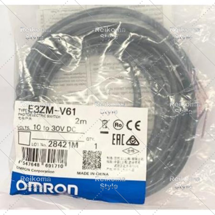 【新品★適格請求書★税込】OMRON オムロンE3ZM-V61 2M用 光電センサー◆6ヶ月保証