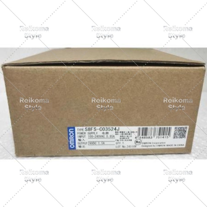 【新品★適格請求書★税込】 OMRON オムロン S8FS-C03524J 電源ユニット◆ 6ヶ月保証