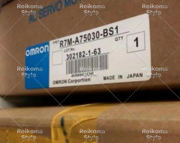 【新品★適当お願いごと書★税込】 OMRON /オムロン サーボ原動機 R7M-A75030-BS1 【６ヶ月引き受ける】