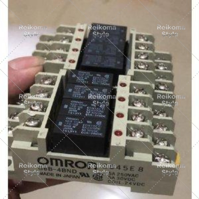 10個入りセット 新品 オムロン OMRON製ターミナル リレー G6B-4BND 24V｜Reikoma Style 9,159円
