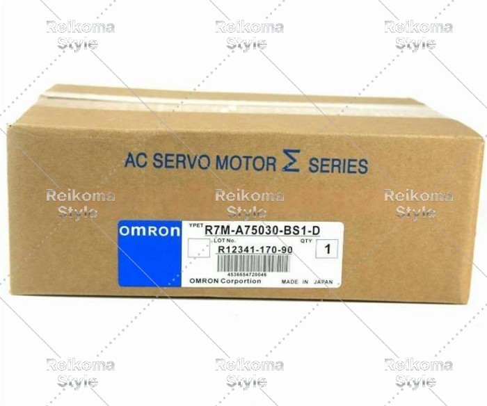 【新品★適格請求書★税込】 OMRON サーボモーター R7M-A75030-BS1-D 【６ヶ月保証】｜Reikoma Style