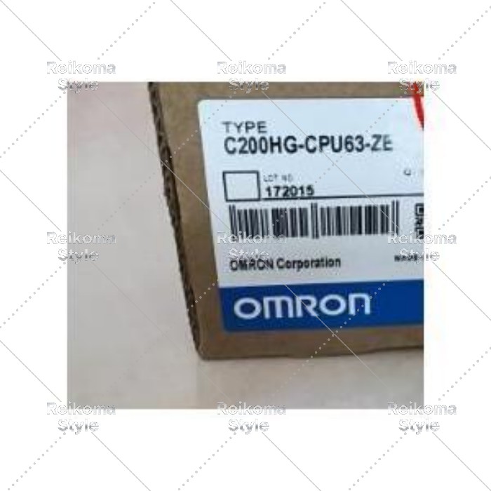 【新品★適当お願いごと書★税込】 OMRON オムロン C200HG-中央処理装置63-ZE 引き請ける【6ヶ月引き請ける】
