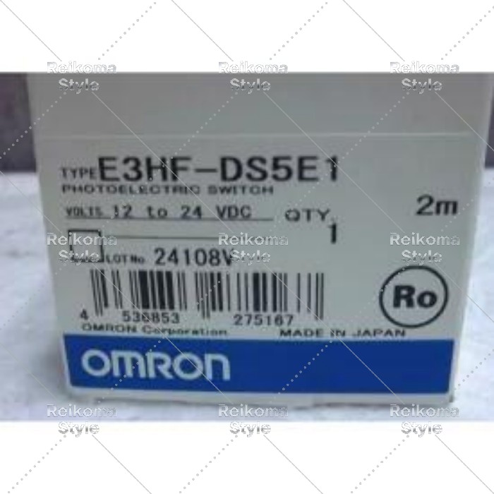【新品★適格請求書★税込】OMRON オムロン E3HF-DS5E1 2M 光電センサ【6ヶ月保証】