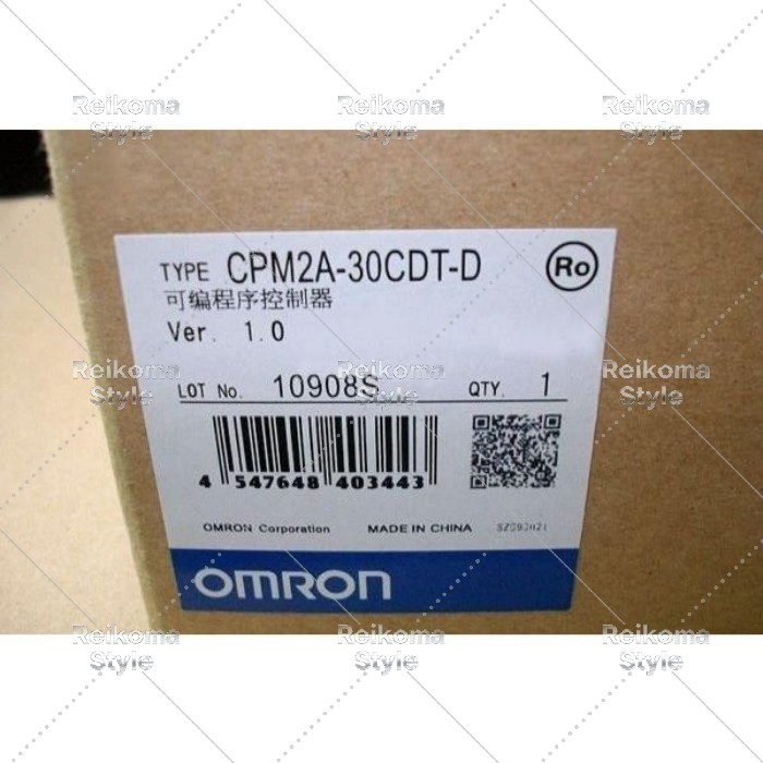 【新品★適格請求書★税込】OMRON/オムロン CPM2A-30CDT-D プログラマブルコントローラ【6ヶ月保証】|Reikoma Style