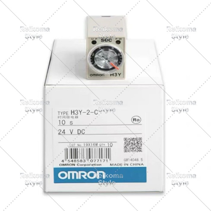 【新品★適格請求書★税込】OMRON オムロン H3Y-2-C 10S DC24V ソリッドステート・タイマ ◆ 6ヶ月保証