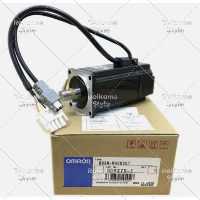 新品 OMRON サーボモーター R88M-W40030T 【6ヶ月保証】｜Reikoma Style