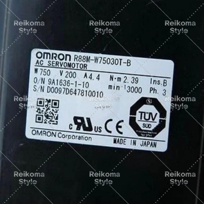 【新品★適格請求書★税込】R88M-W75030T-B Omron Servo Motor R88MW75030T-B オムロン【6ヶ月保証】