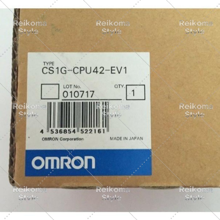 【新品★適格請求書★税込】OMRON CS1G-CPU42-EV1 CS1GCPU42EV1 オムロン 【６ヶ月保証】 43,355円