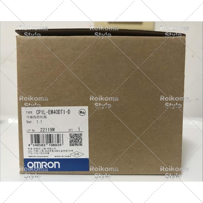 【新品★適格請求書★税込】OMRON CPUユニット CP1L-EM40DT1-D 【６ヶ月保証】｜Reikoma Style