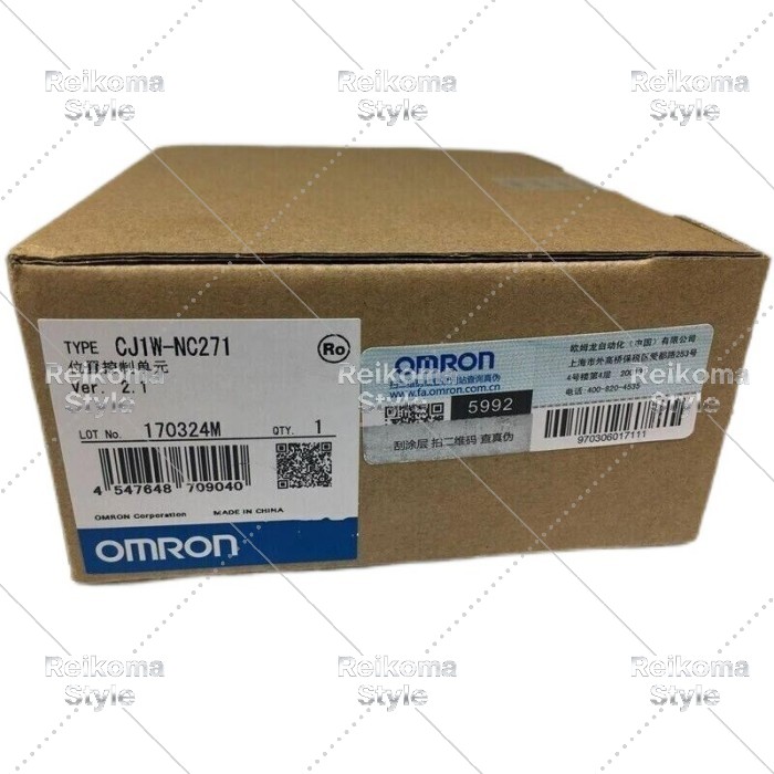 【新品★適当お願いごと書★税込】OMRON 1パソコン New CJ1W-NC271 CJ1WNC271 PLCモデュールボックス席 【６ヶ月引き受ける】