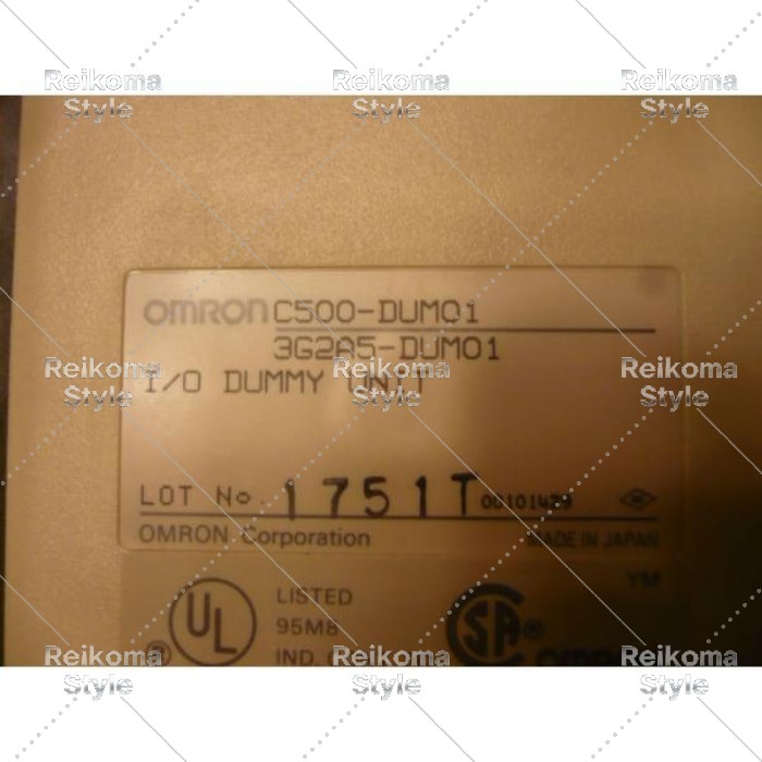 【新品★適格請求書★税込】OMRON C500-DUM01 【６ヶ月保証】