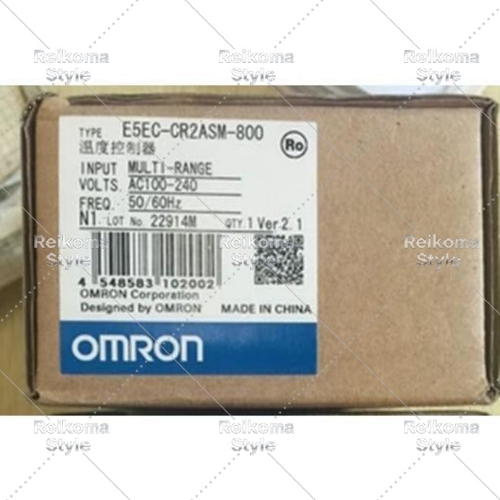 【新品★適格請求書★税込】OMRON E5EC-CR2ASM-800 Temperature Controller E5EC-CR2ASM800 オムロン 【６ヶ月保証】