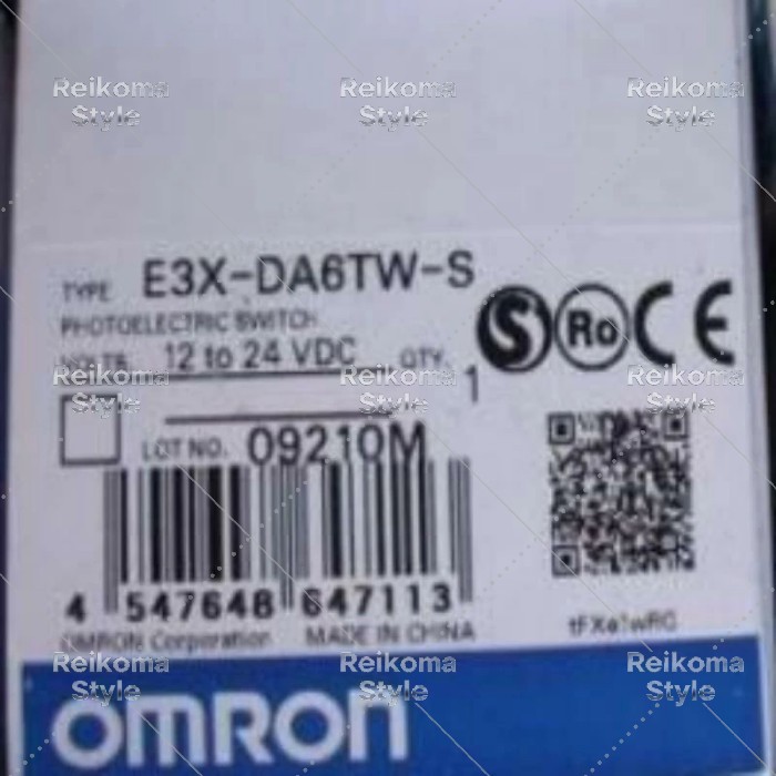 新品◆OMRON オムロン E3X-DA6TW-S◆6ヶ月保証