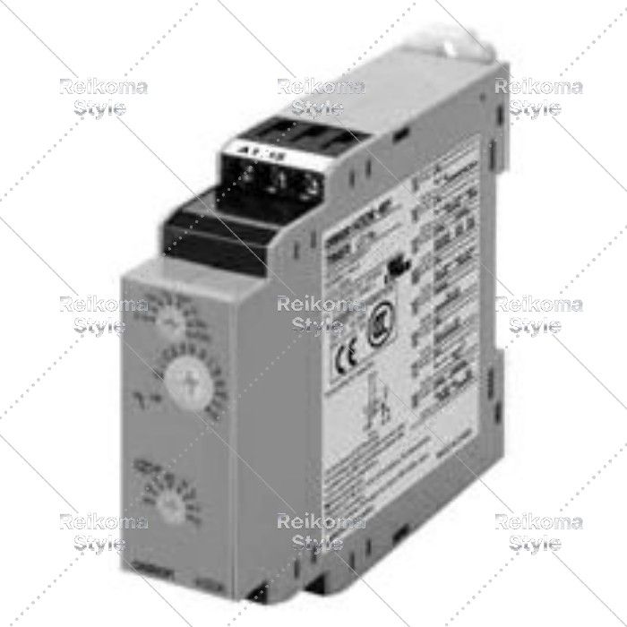 オムロン H3DK-M1 AC/DC24-240 ソリッドステート・タイマ 起電力インプット、最終生産物 限時中継ぎ 1c、オンディレー/フリッカオフスタート/フリッカオンスタート/シグナルオン/オフディレー/シグナルオフディレー/切れ間/一打つこと最終生産物、0.