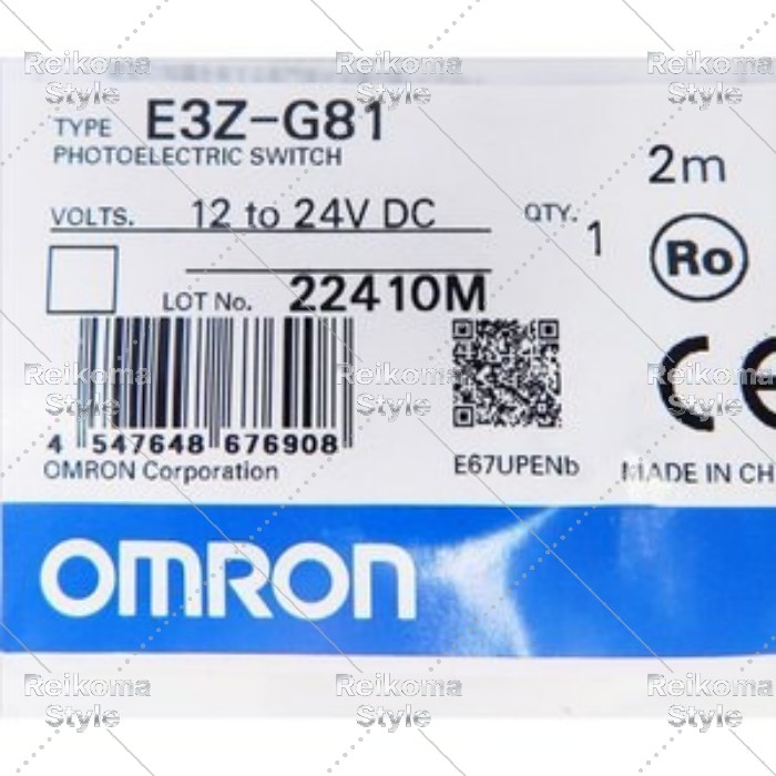 【新品★適当お願いごと書★税込】OMRON オムロン E3Z-G81 【引き請ける継続期間６ヶ月】